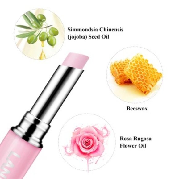Rose Lip Balm Natural Extract, 1.8g/ 0.06fl oz - Picture 2 of 13